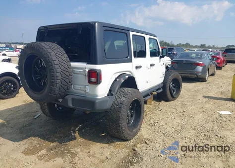 2020 Jeep Wrangler Unlimited Sport S 4X4 from USA, damaged, VIN 1C4HJXDN7LW113718
